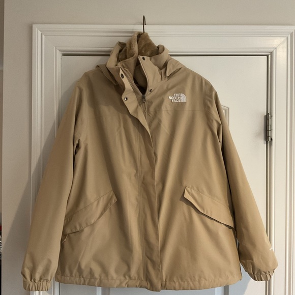 The North Face Jackets & Coats Womens North Face Jacket With Removable Fleece Xl Poshmark